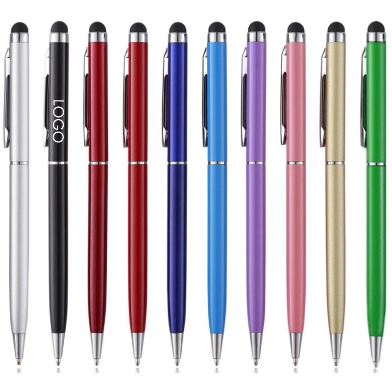 2 IN 1 METAL STYLUS BALLPOINT PEN 13