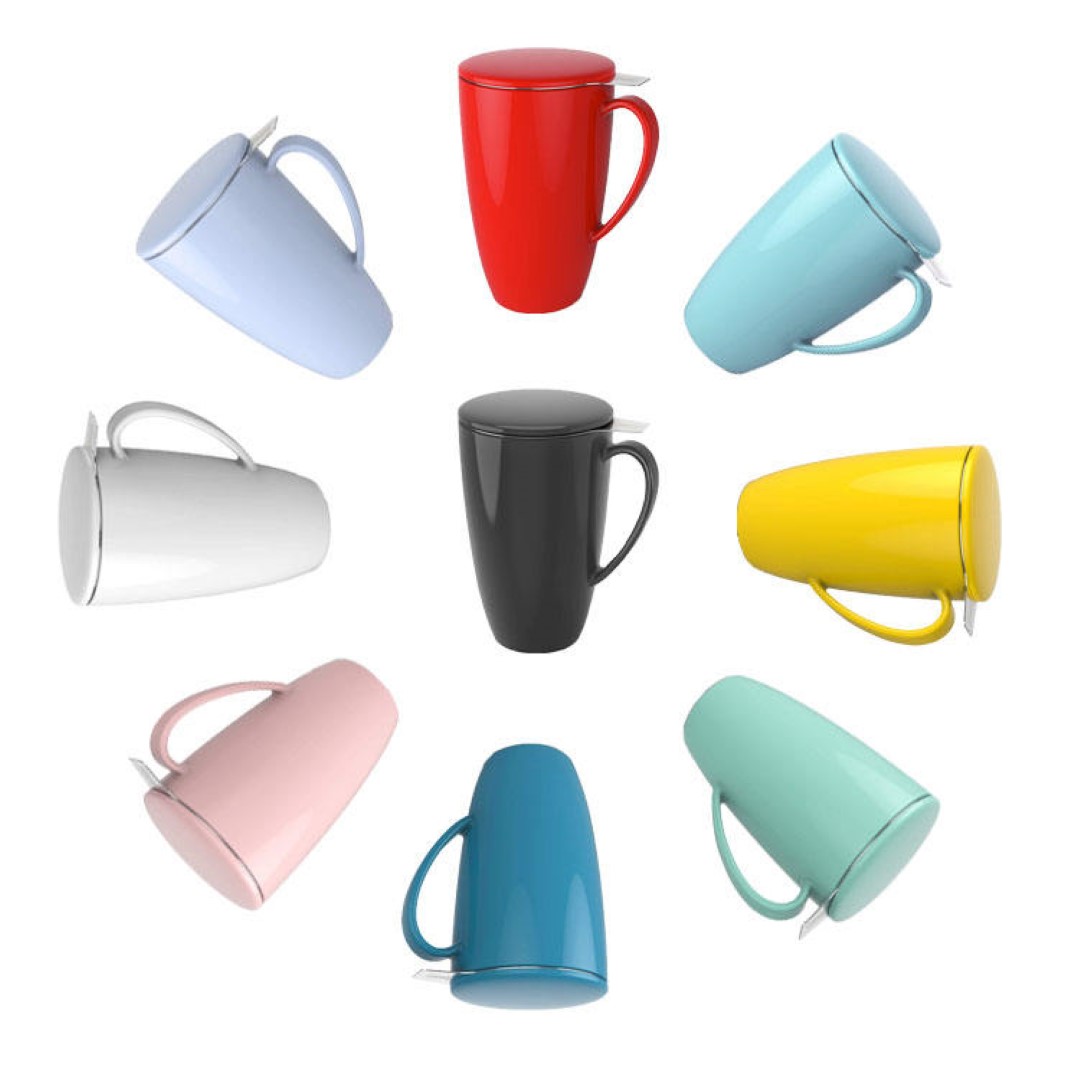 Tea Mug with Infuser and Lid 3