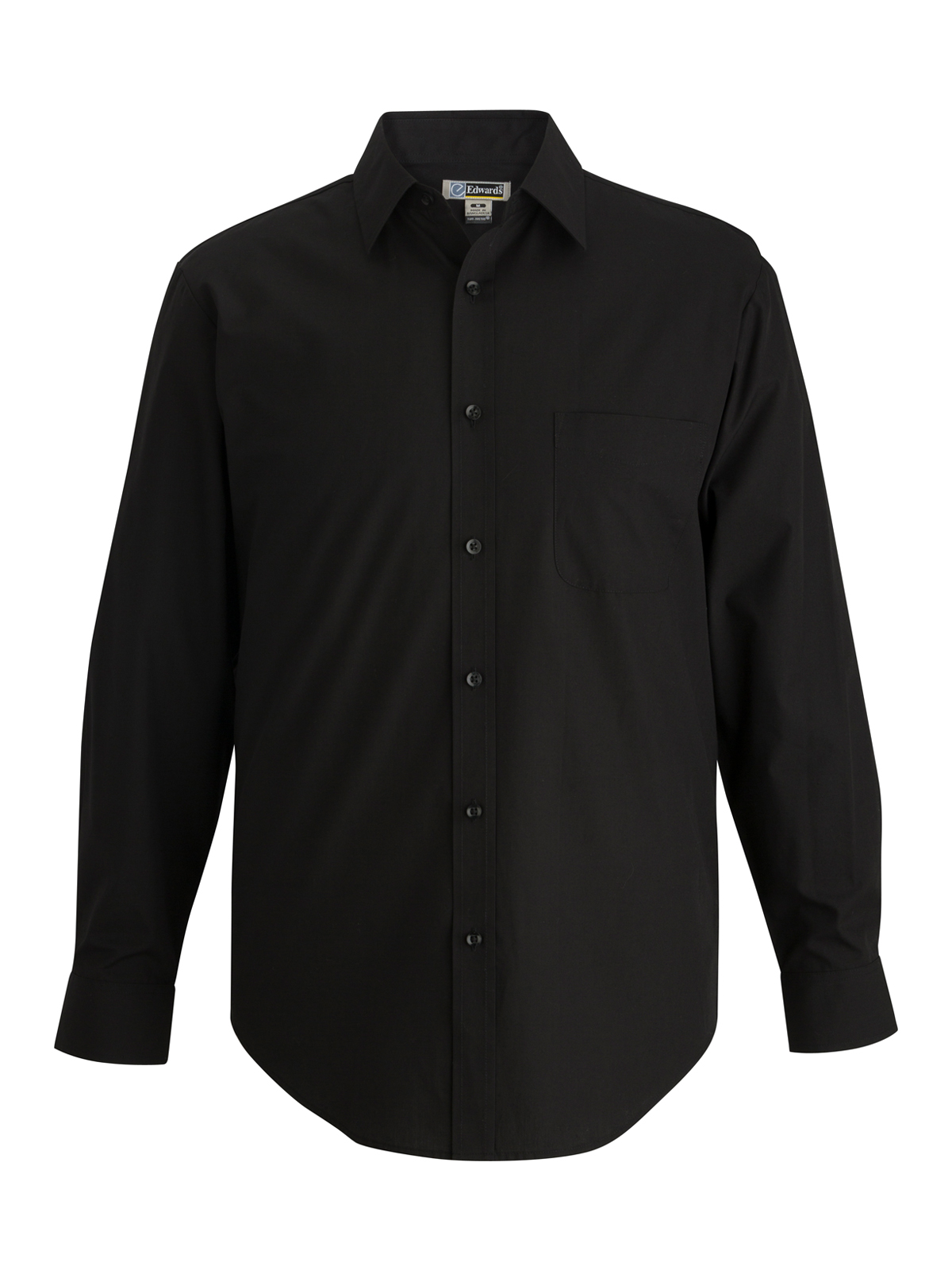 Edwards Shirts & Blouses - Men's 1-Pocket Essential Broadcloth Shirt