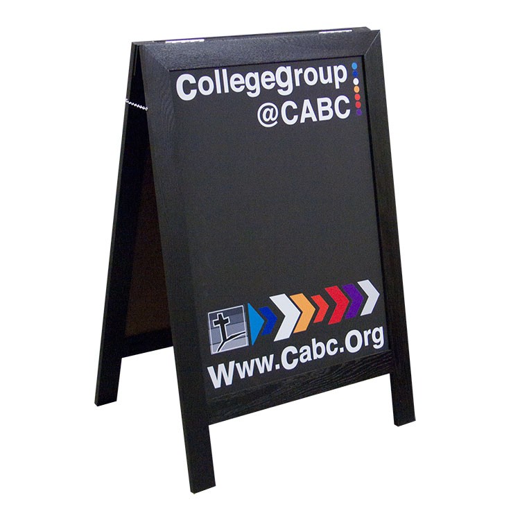 A-Frame Sidewalk Chalkboard