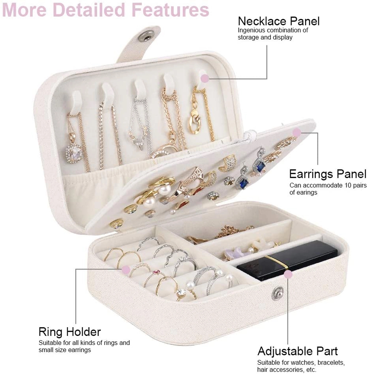 Travel Jewelry Organiser Cases 5