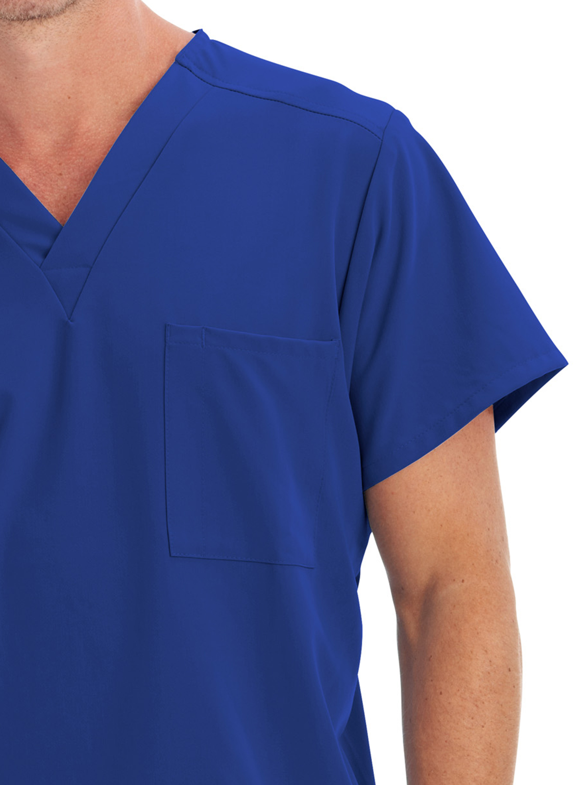 Jockey - Unisex 1-Pocket V-Neck Top 18