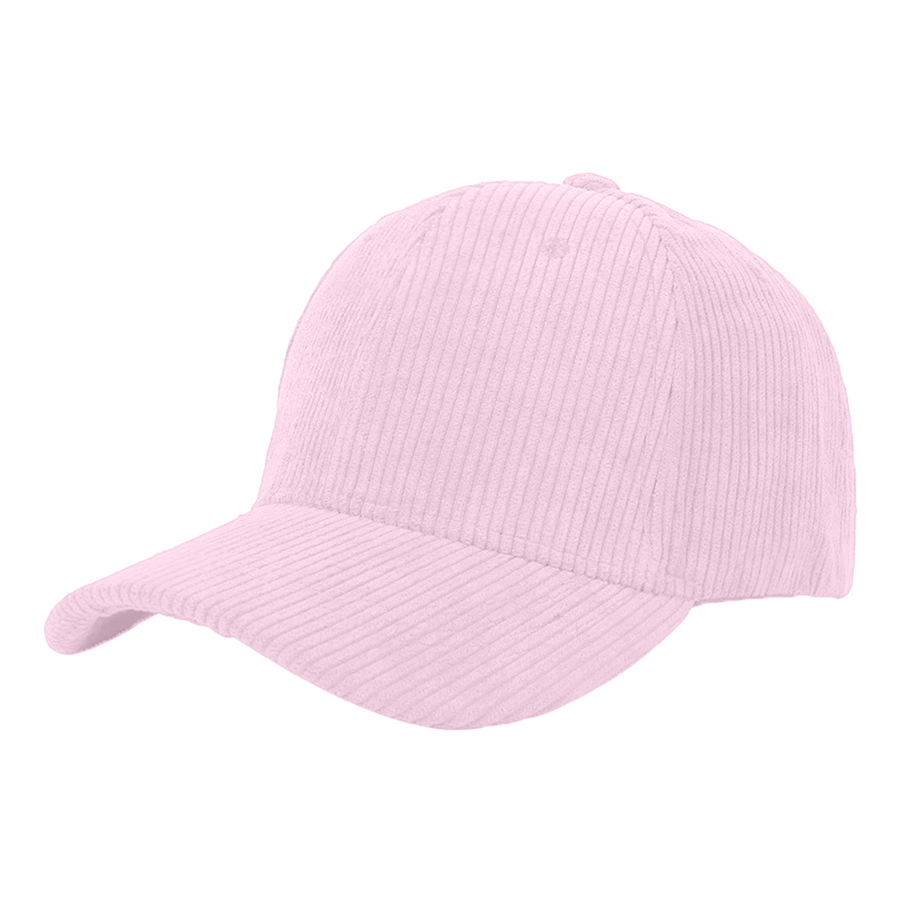 Stock Corduroy 6-Panel Structured Cap w/ Metal Buckle 23