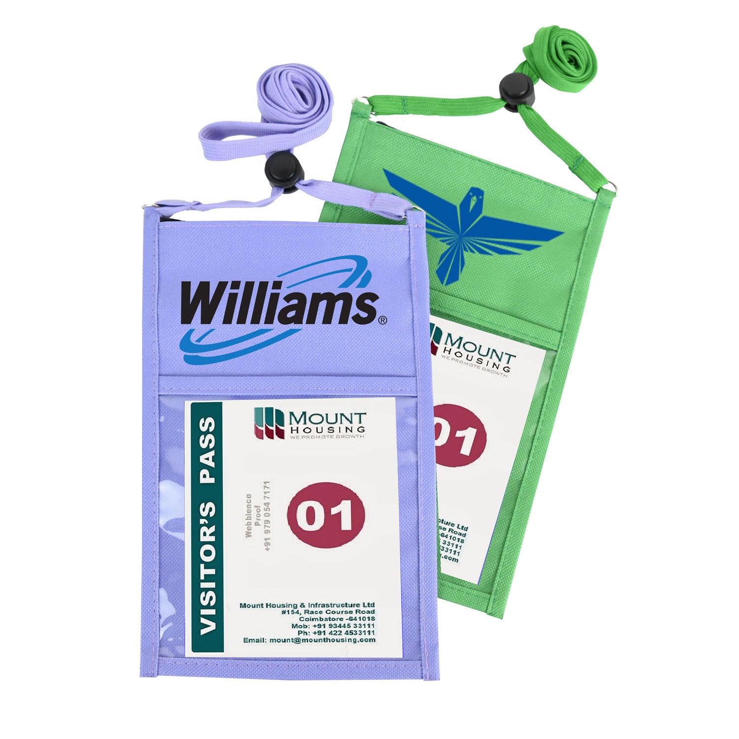 POLYESTER LARGE TRADE SHOW WALLET 3