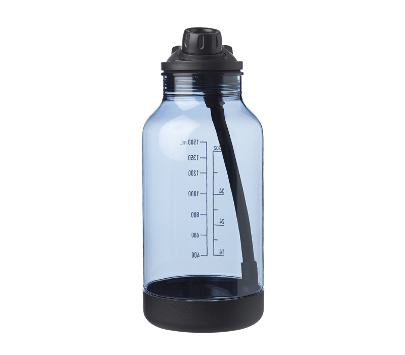 Sports Water Bottle with Straw & Capacity Marking, 64 oz. 6