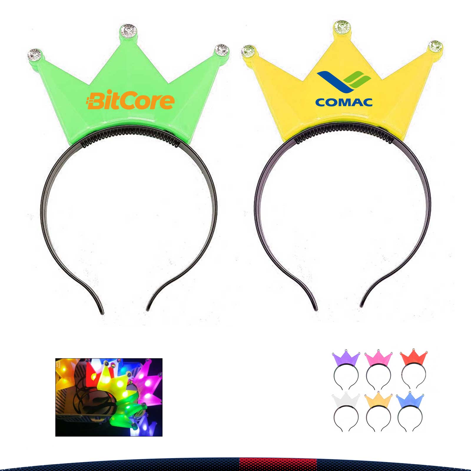 Glowing Crown Headband 6