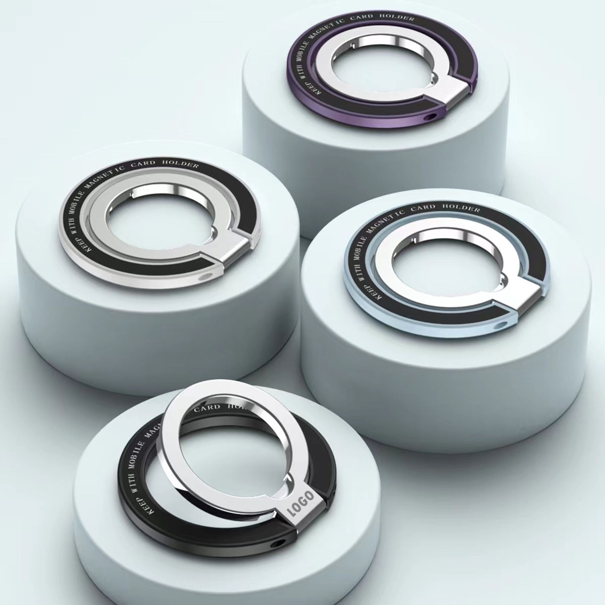Double Ring Magnetic Phone Holder 3