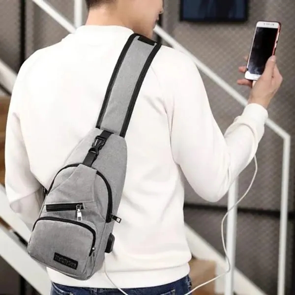 Custom Crossbody Bag with Charging Port 4