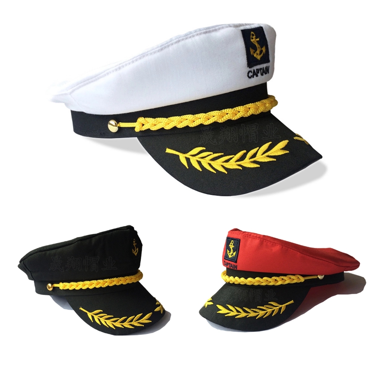 Ship Sailor Captain Hat Navy Marine Admiral Cap 3