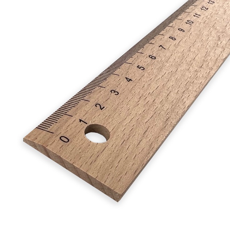 Wood Ruler 20cm 4