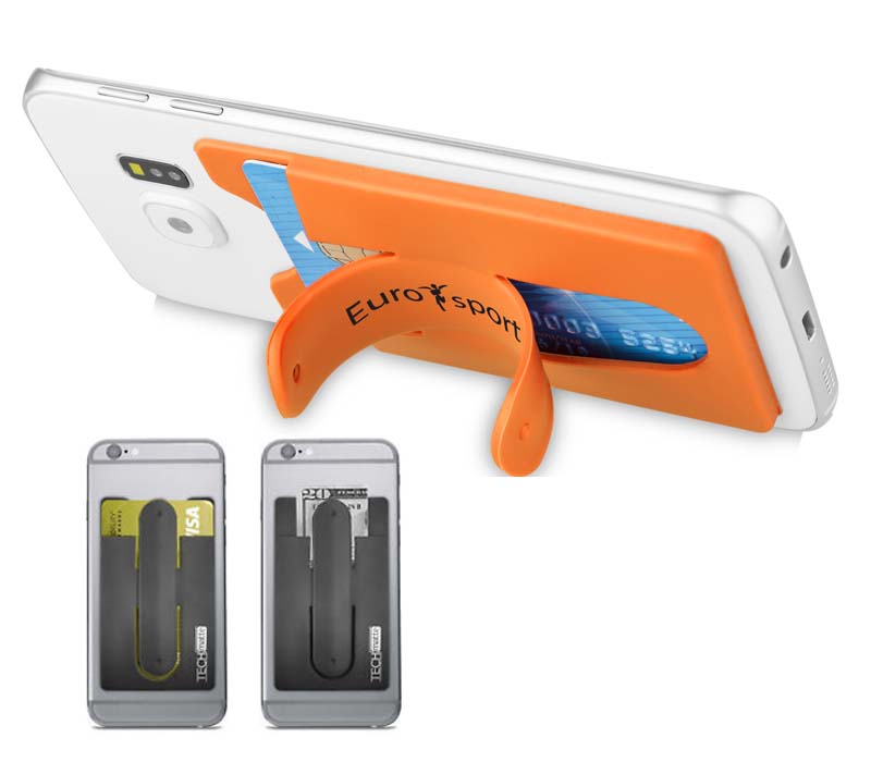 Silicone Phone Wallet with Stand 5