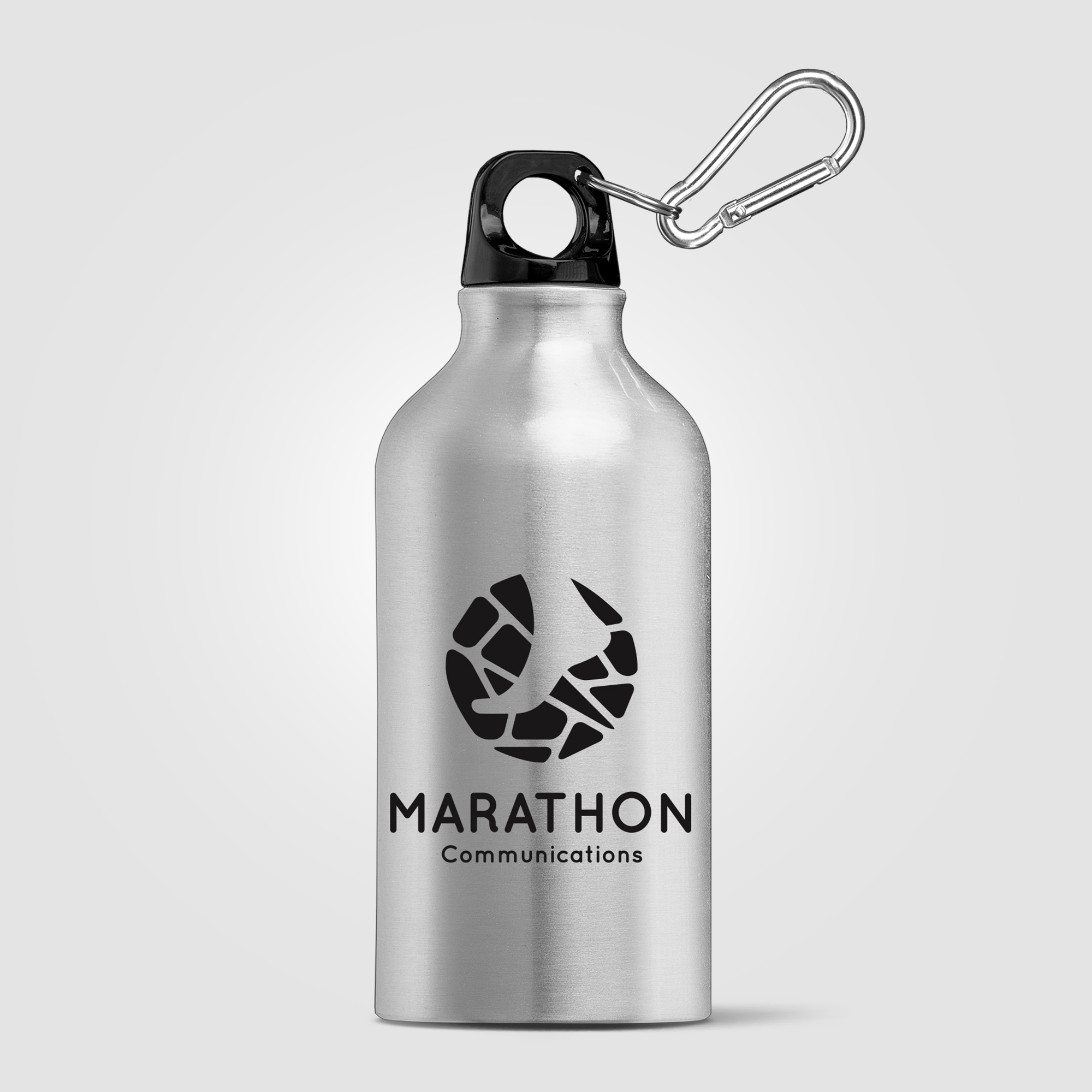 Portland - 19 oz. Aluminum Water Bottle, custom water bottle with logo imprint 4