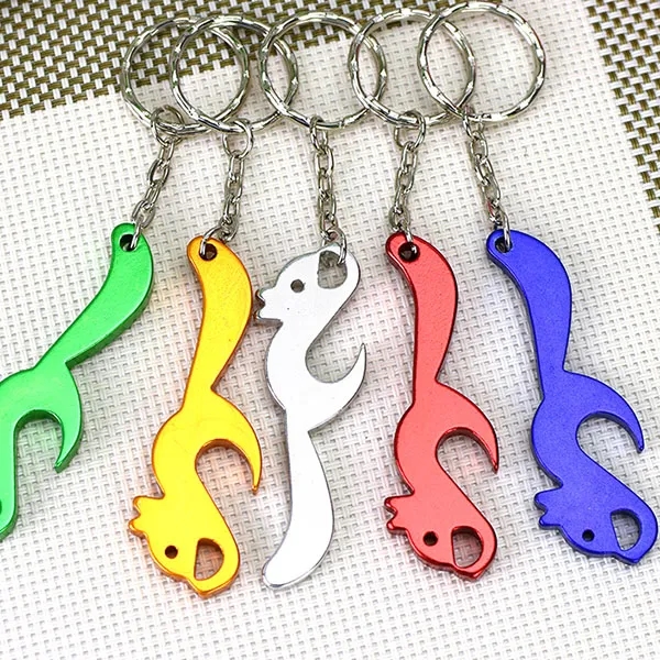 Squirrel Shape Bottle Opener Keychains 4
