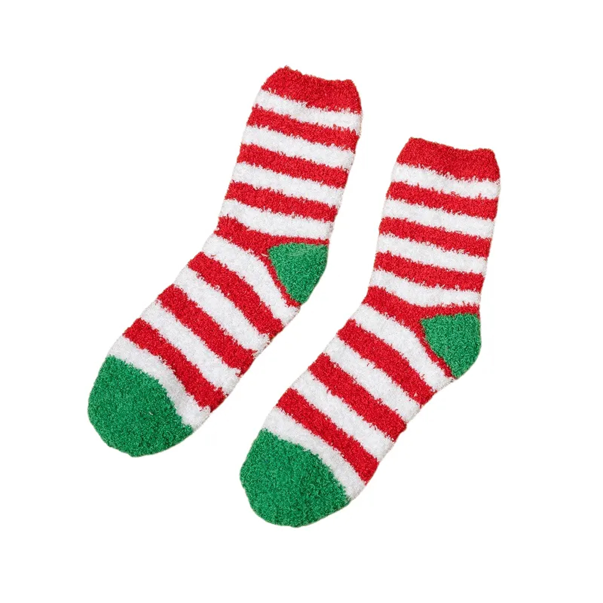 Warm Anti Skid Striped House Socks 5