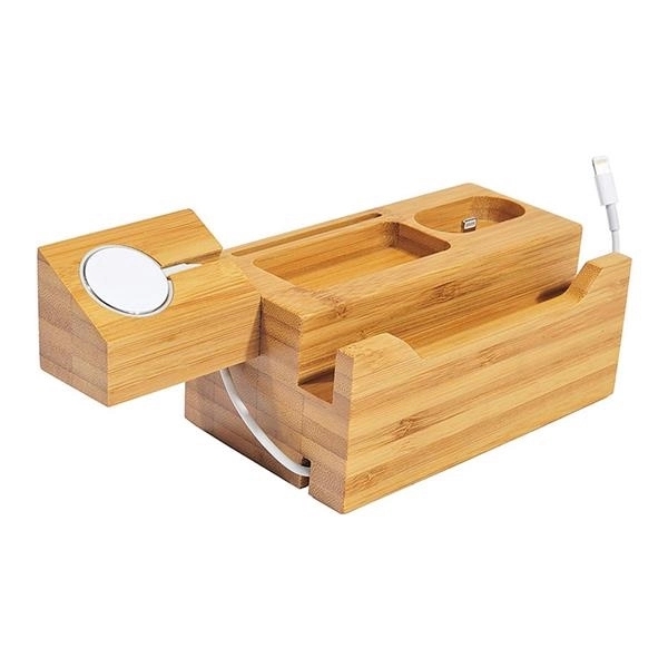 Bamboo Usb Charging Station 4