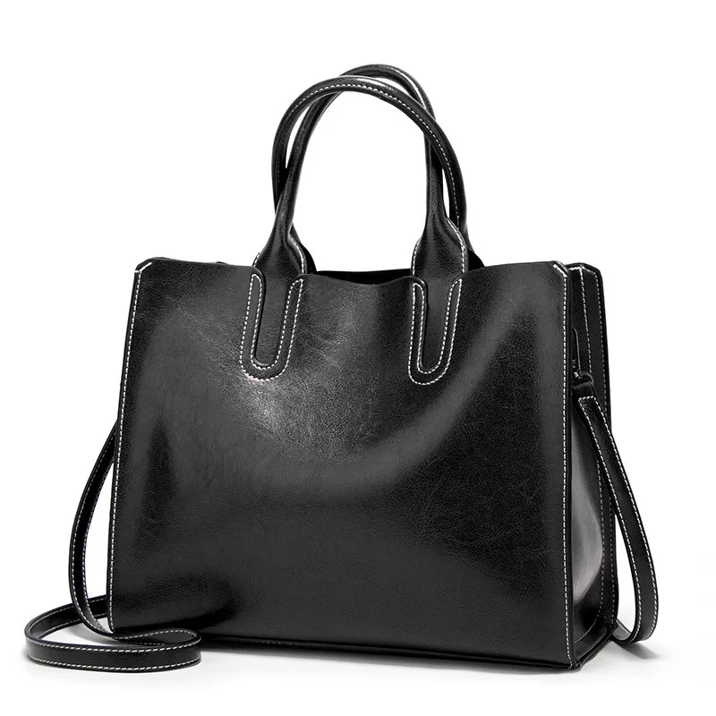 Women's Large Capacity Retro Mature Handbag 5