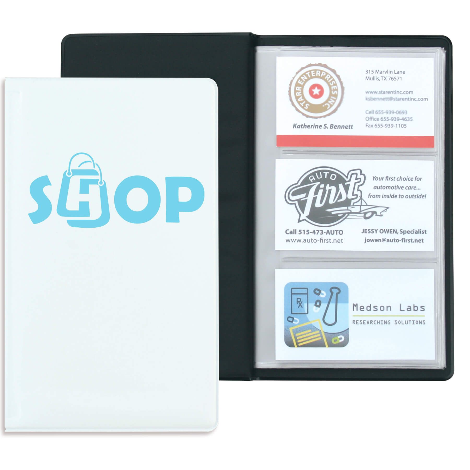 Business Card Holder - 72 Cards 2