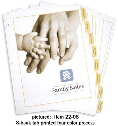Custom Printed Paper Index Tabs 3