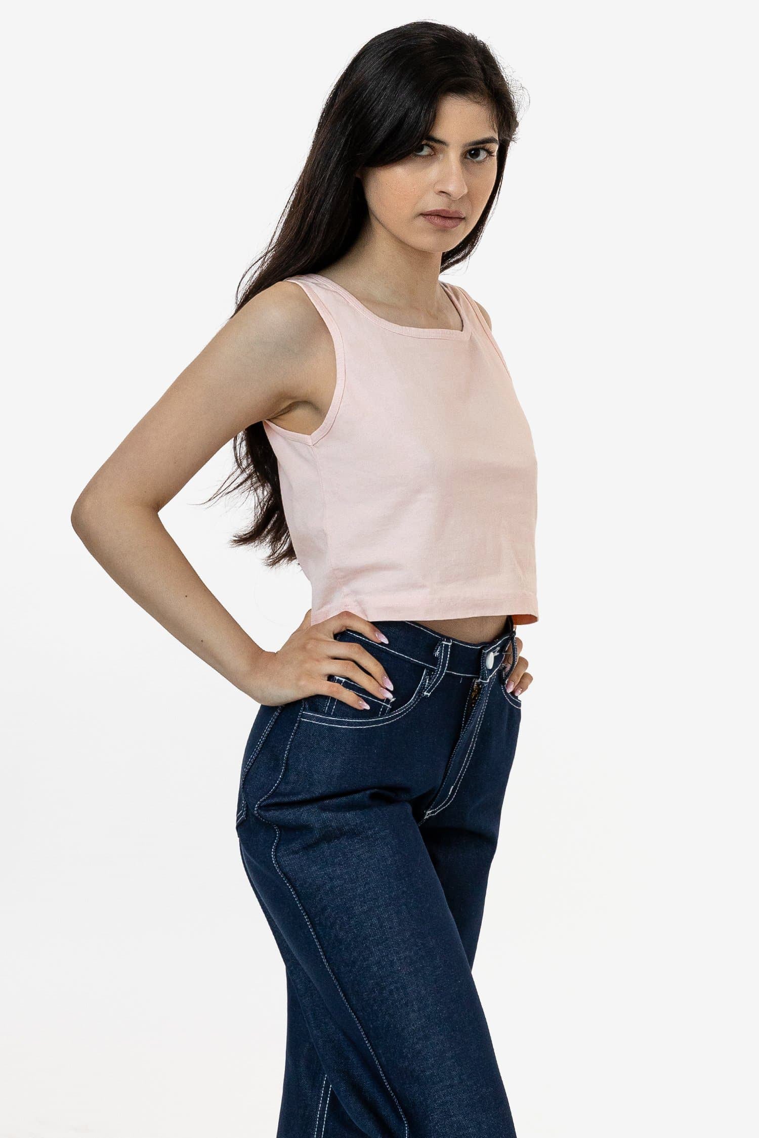 18/1 CROP TANK GRMNT DYE 7