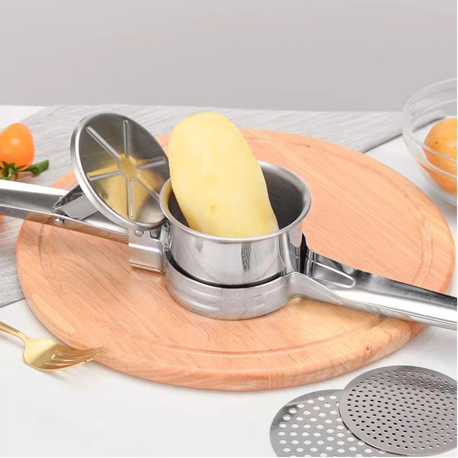 Potato Masher Manual Juice Press 7