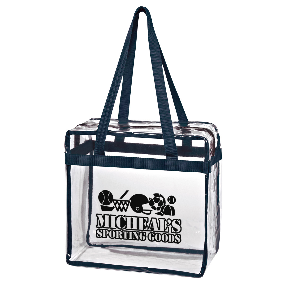 Clear EVA Tote Bag With Zipper 8