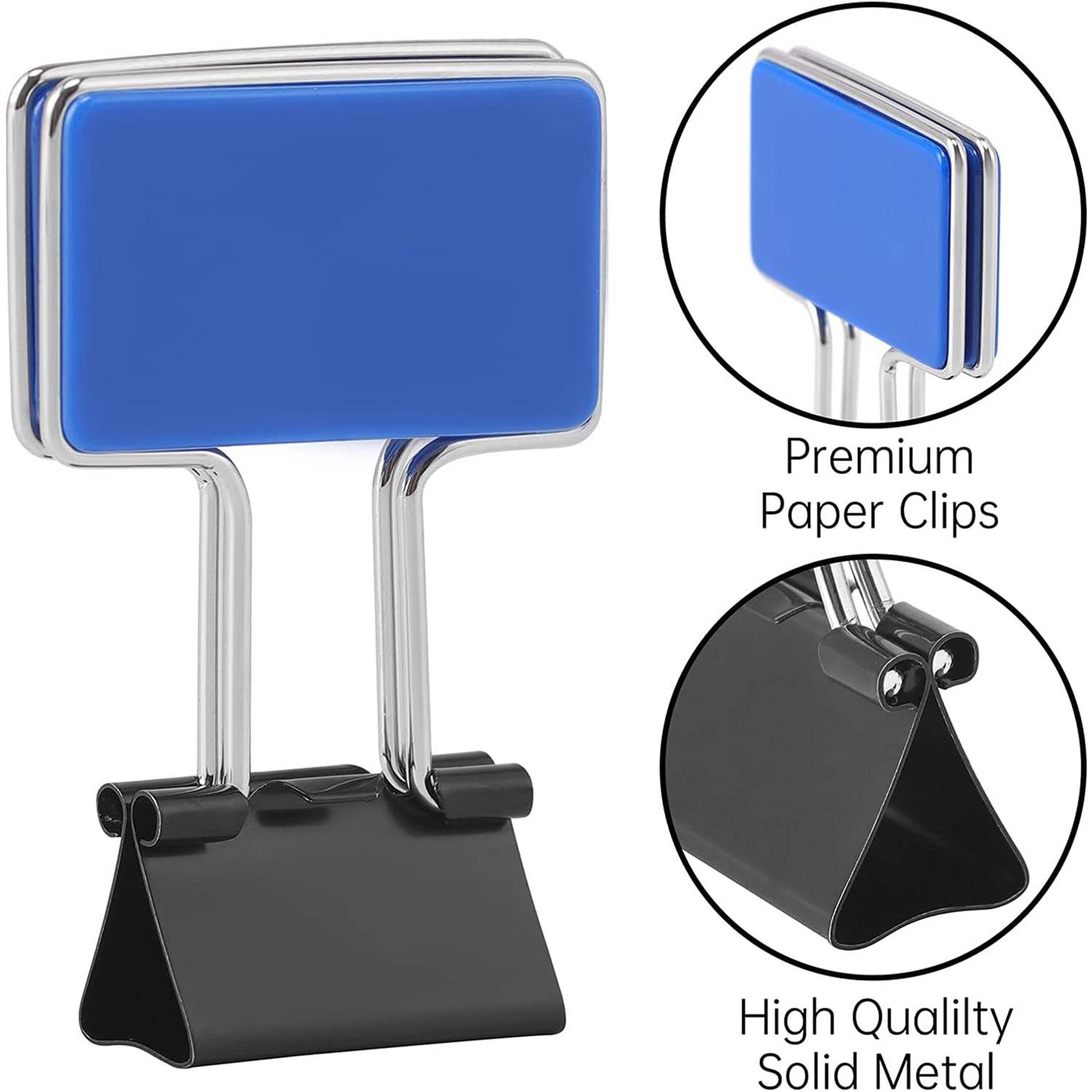 Rectangular Plastic Binder Clip 2