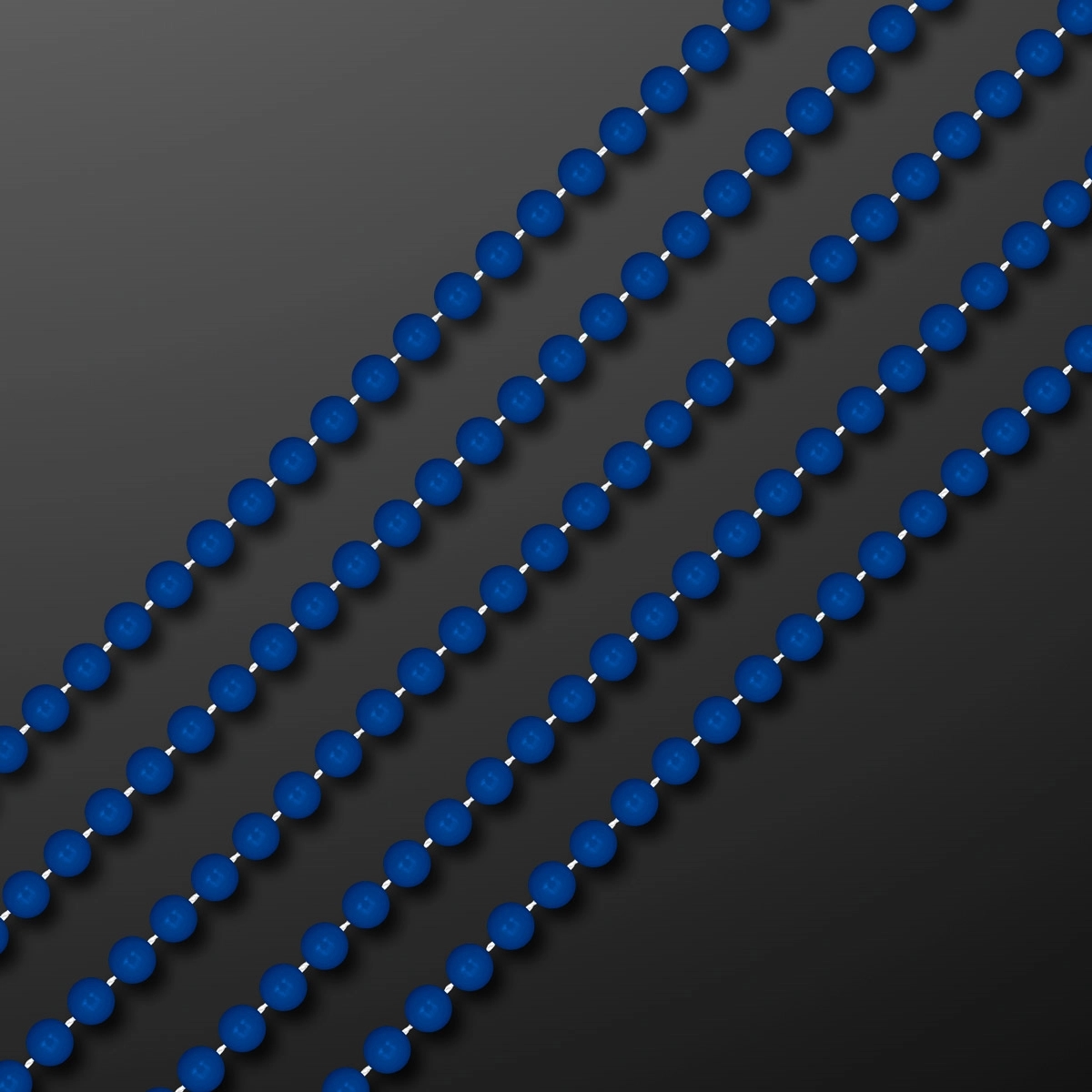 7MM 33" Round Beaded Necklaces 18