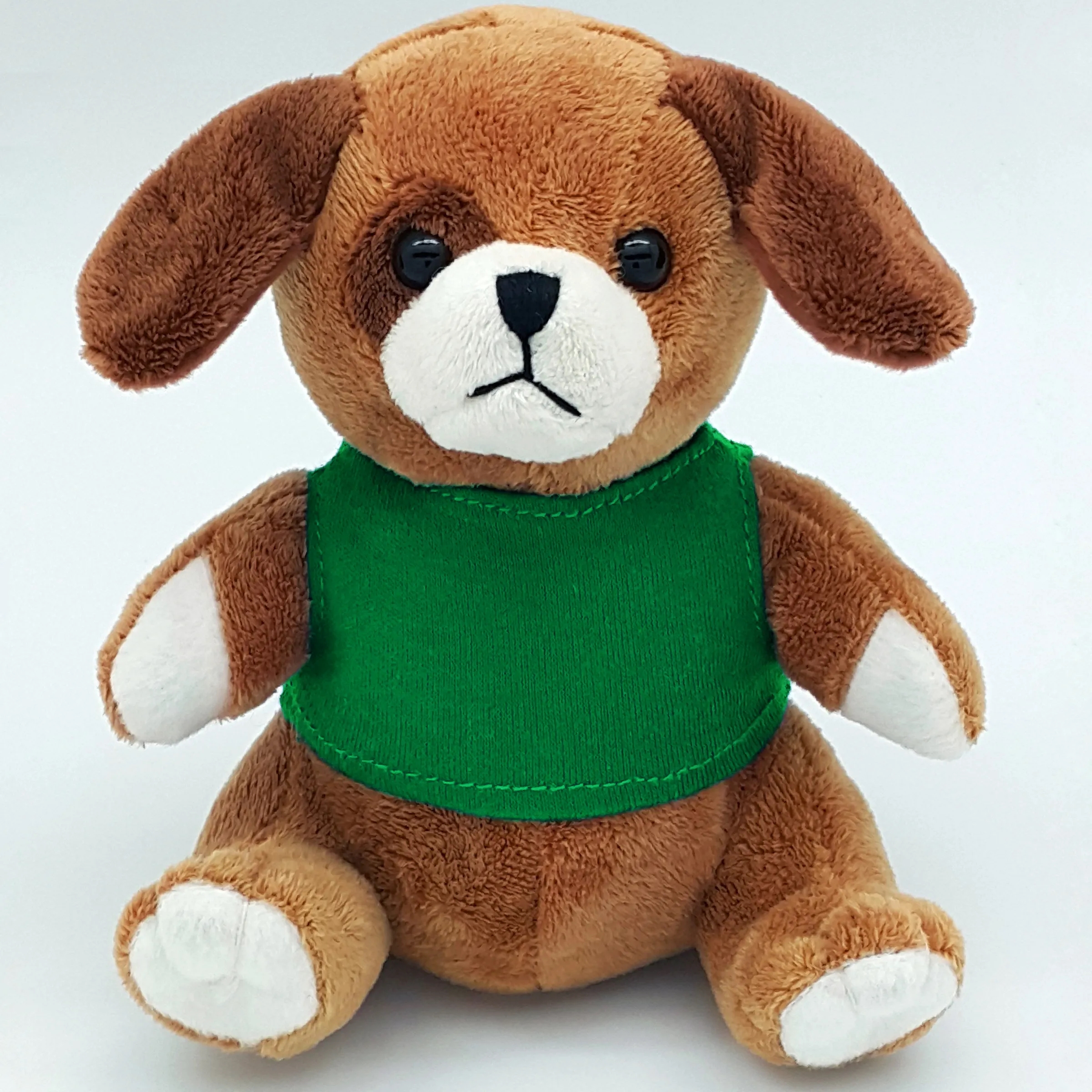 6" Beanie Dog with Embroidered Eyes 3