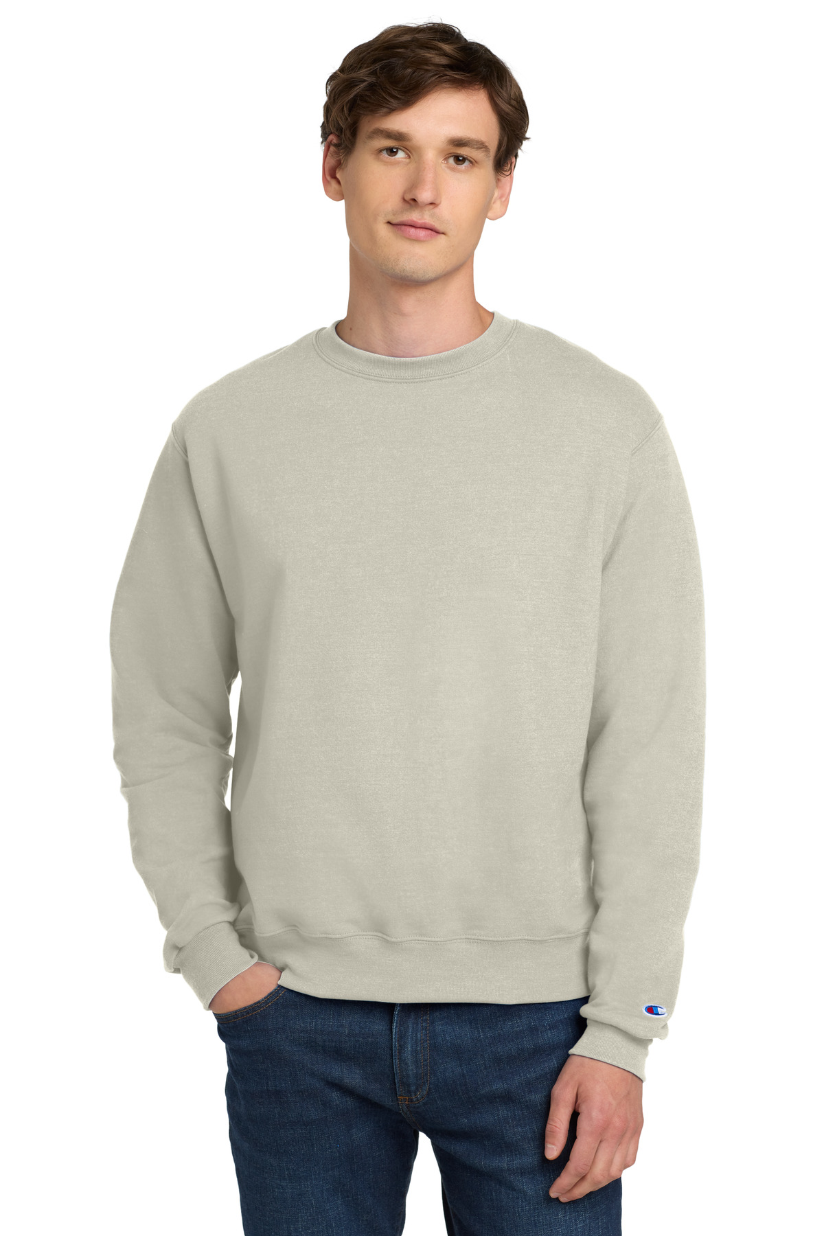 Champion Powerblend Crewneck Sweatshirt. S6000 21