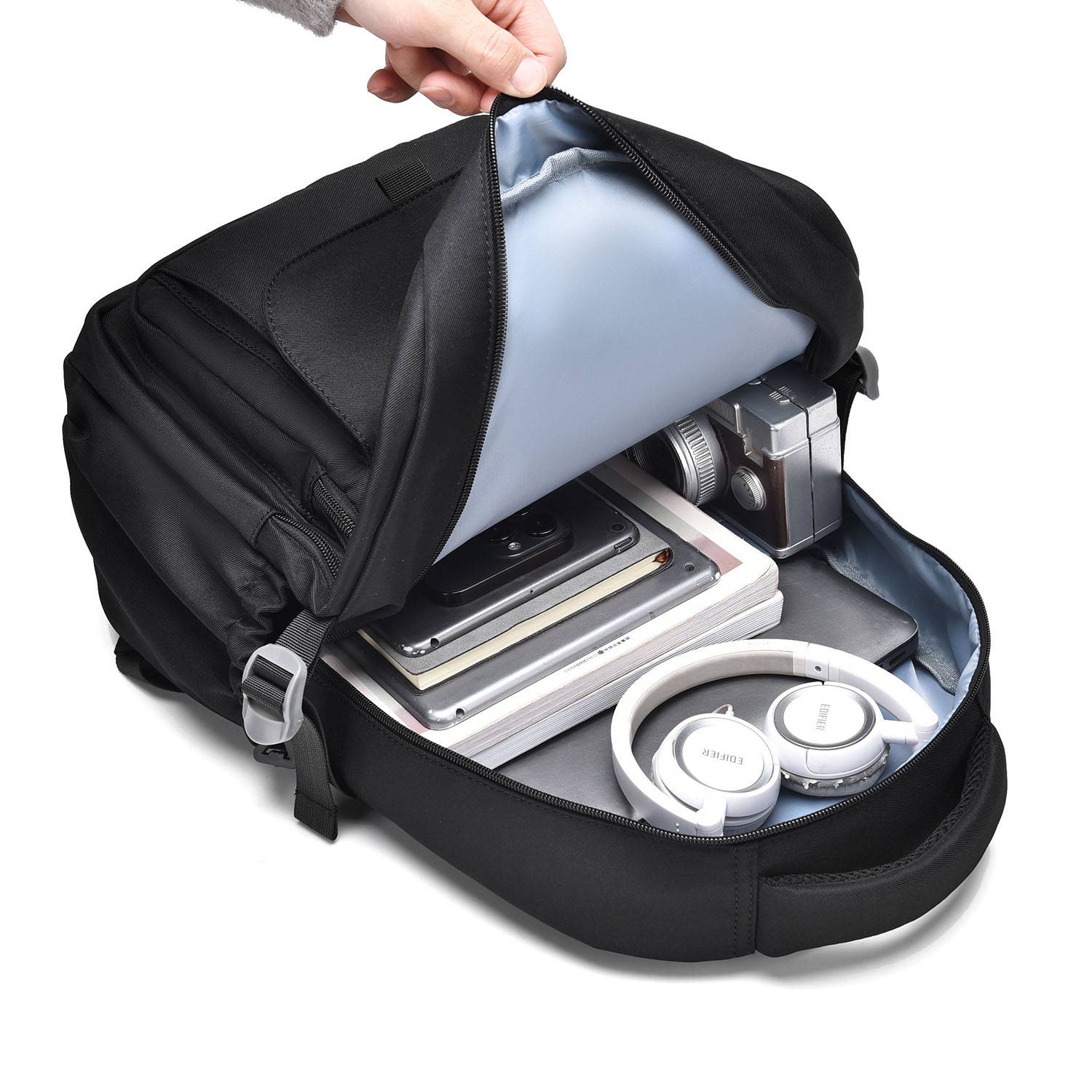 Large Capacity Polyester Laptop Backpack 6