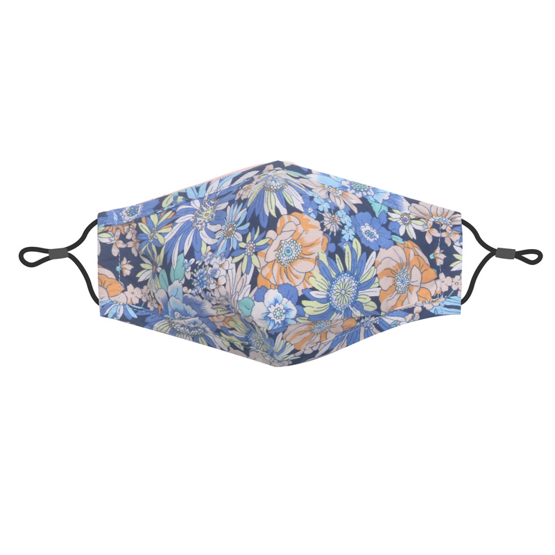 3-Ply Dye-Sublimation Cotton Mask with Adjustable Earloops 6