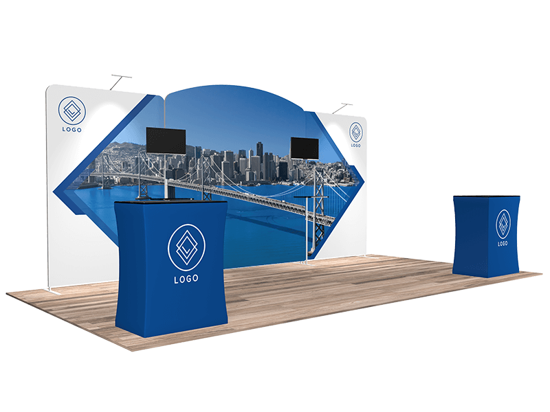 Quick N Fit Trade Show Display Booth 1207