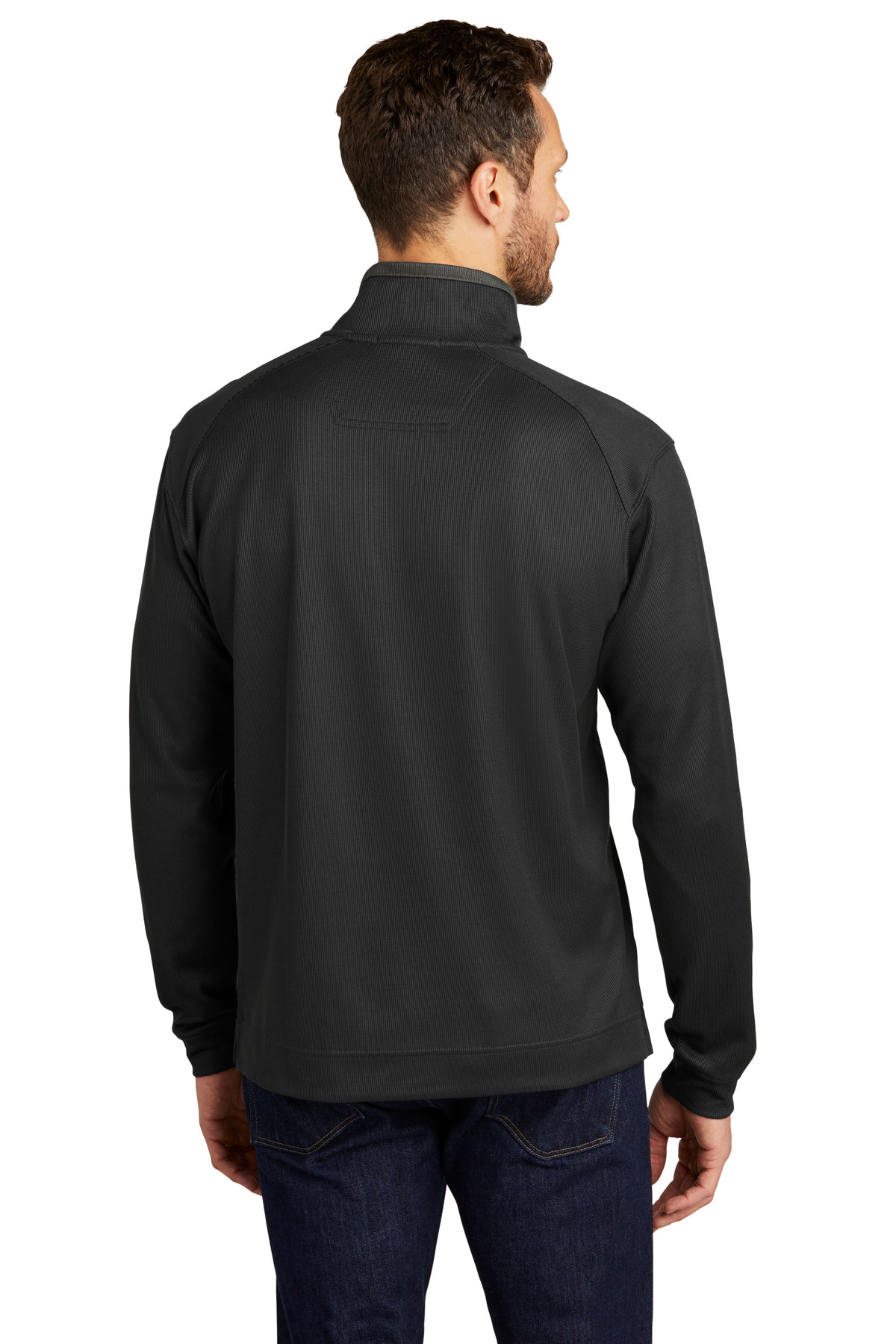 Vertical Texture 1/4-Zip Pullover