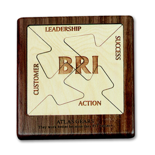 Wood Jigsaw Puzzle - 9 piece square 8