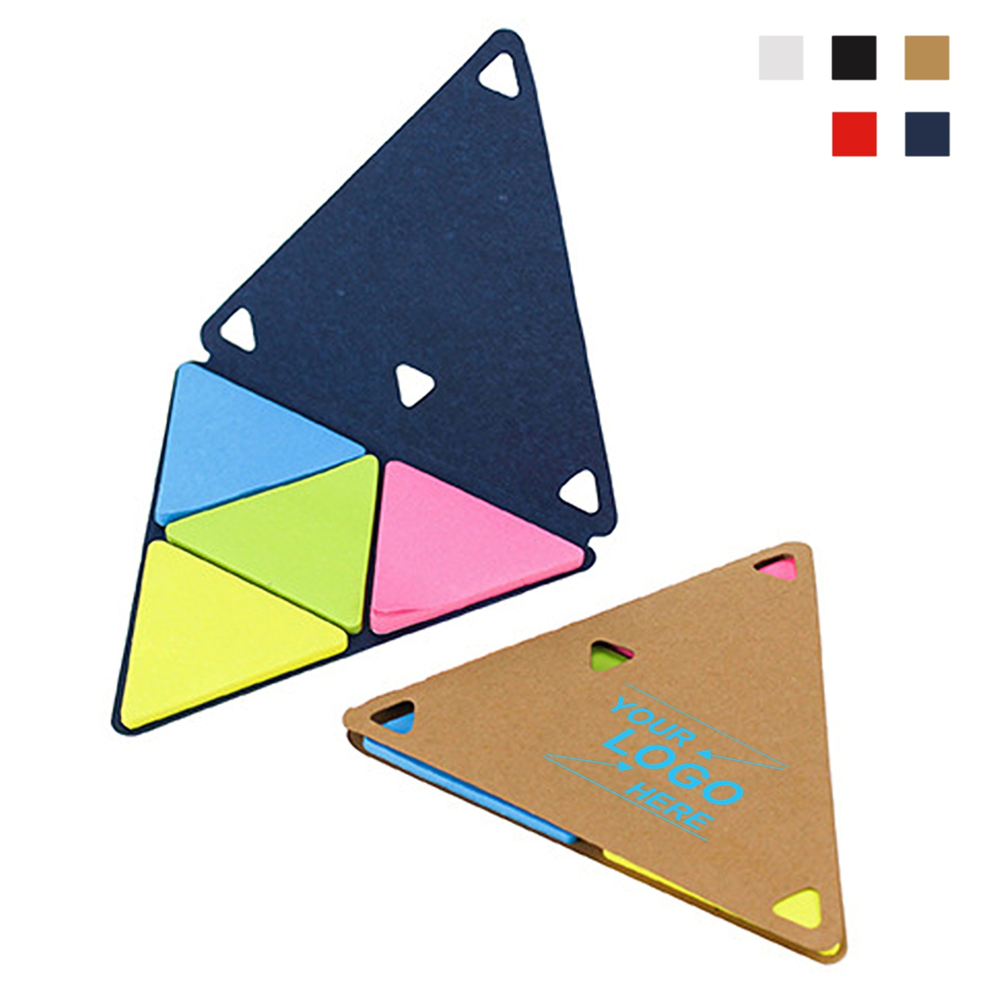 Triangular Paper Sticky Note Pad