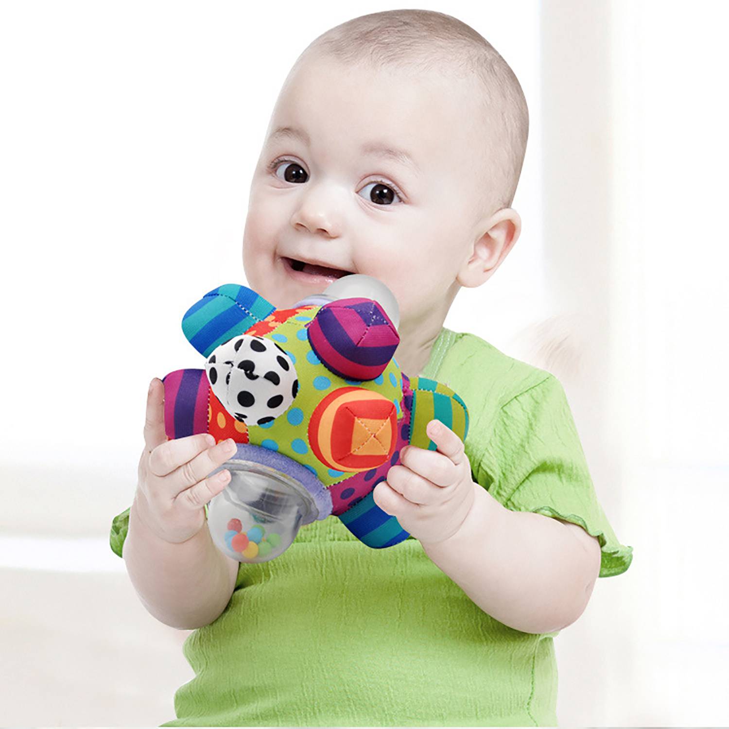 Colorful Educational Rattle Ball Toy 4