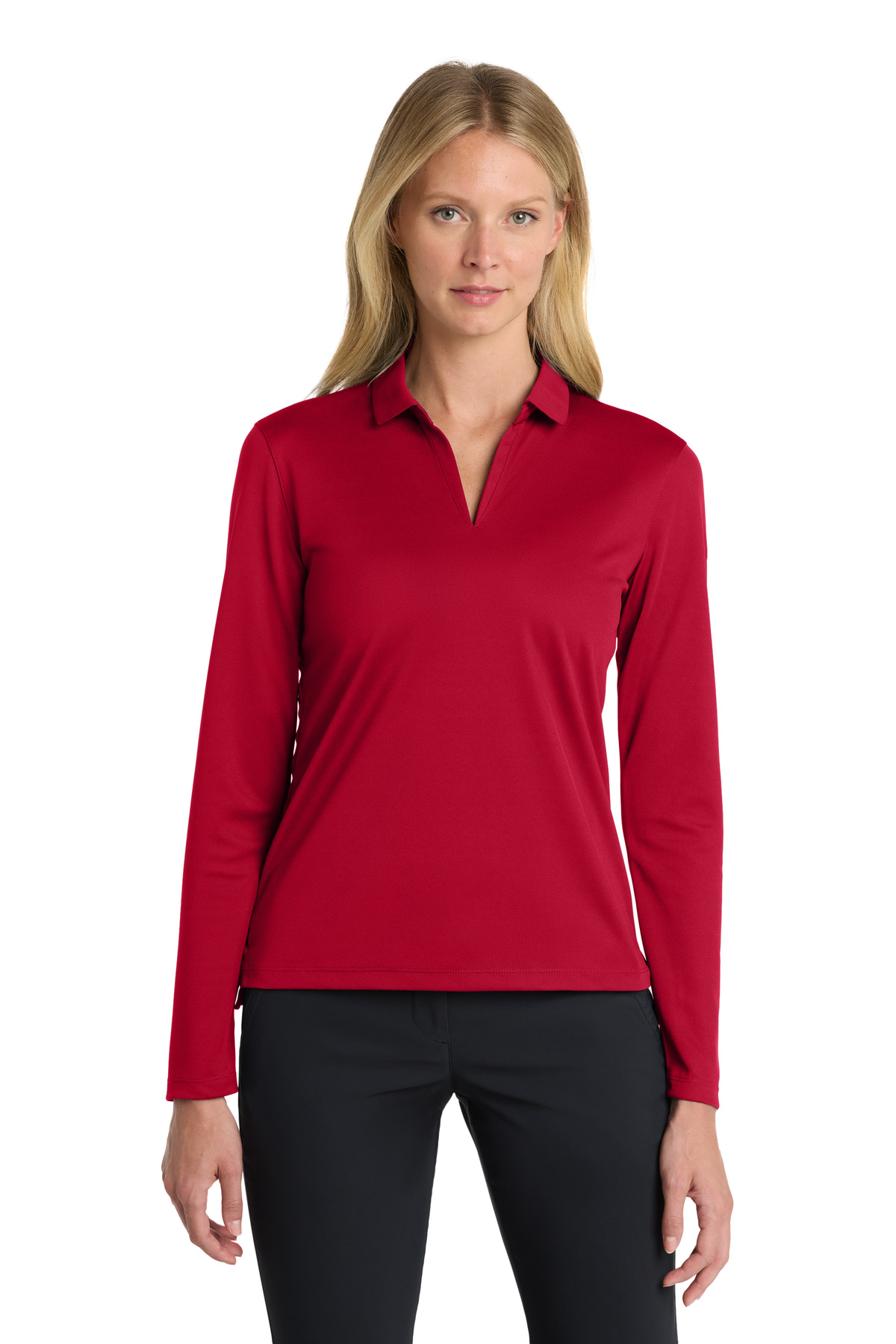 Nike Women's Dri-FIT Micro Pique 2.0 Long Sleeve Polo NKDC2105 8
