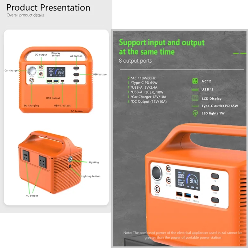 300W Portable Power Station 8