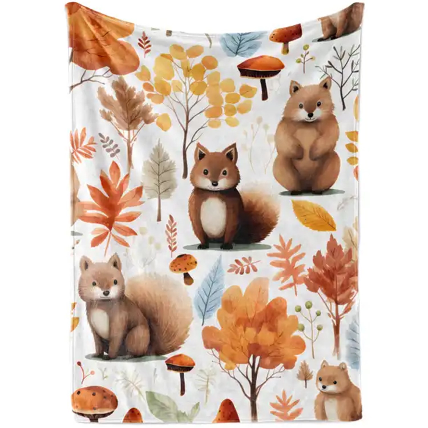 30” x 40” Cotton Feel Swaddle Sublimation Blanket 185 GSM 6