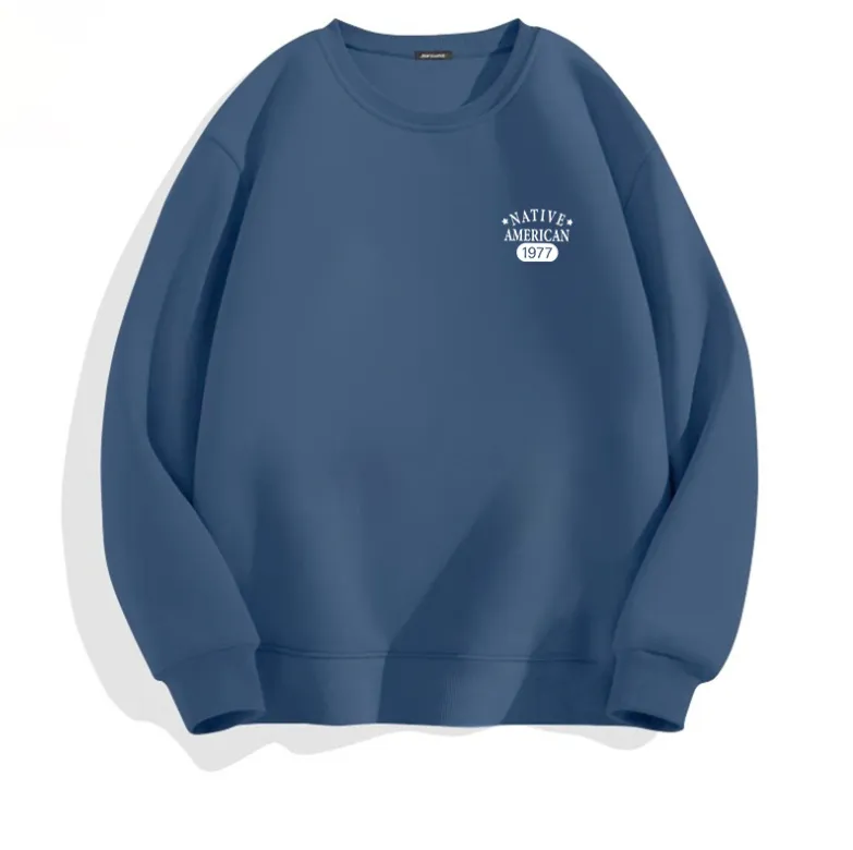 8oz Crewneck Cotton&Polyester Fleece Sweatshirts 4