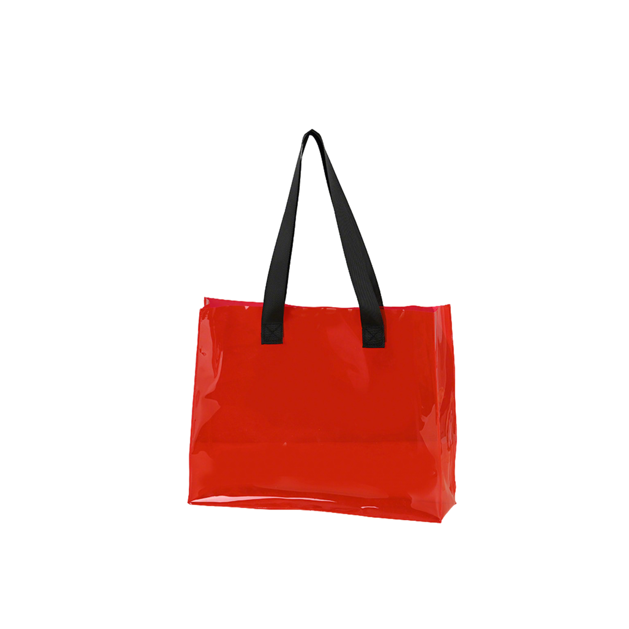 PVC Transparent Tote Bag With Sturdy Handle 11