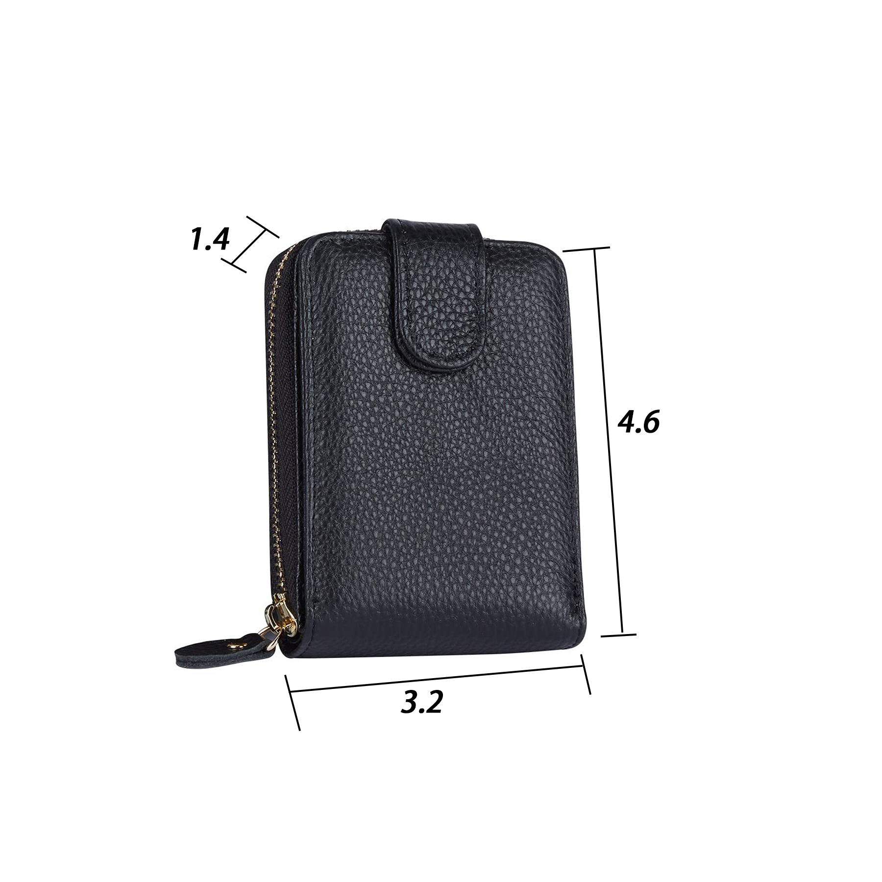 Genuine leather men's organ card bag 5
