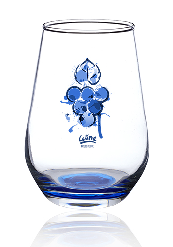 16 oz. Vaso Silicia Stemless Wine Glasses 19