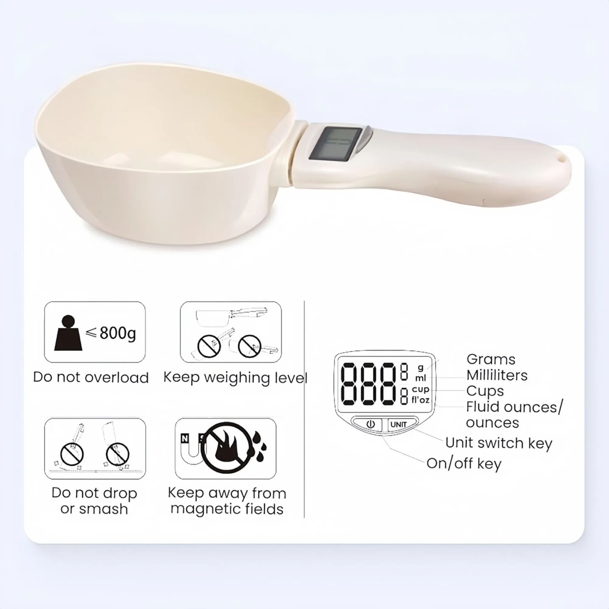 Premium Digital Measuring Spoon Scale 3