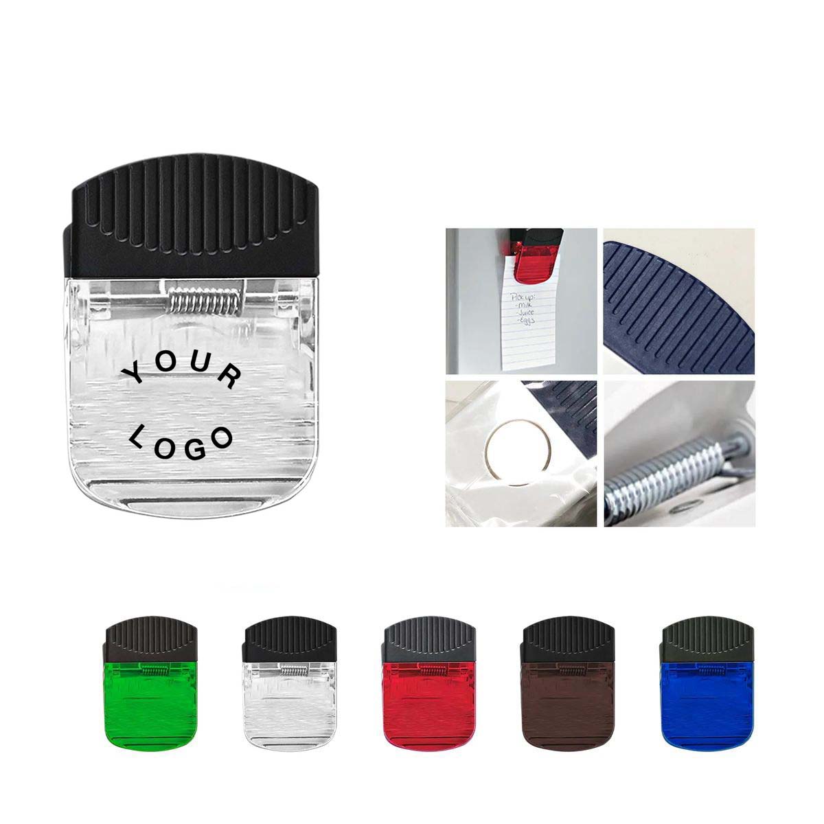 Magnetic Plastic Note Clip for Office and Home 1