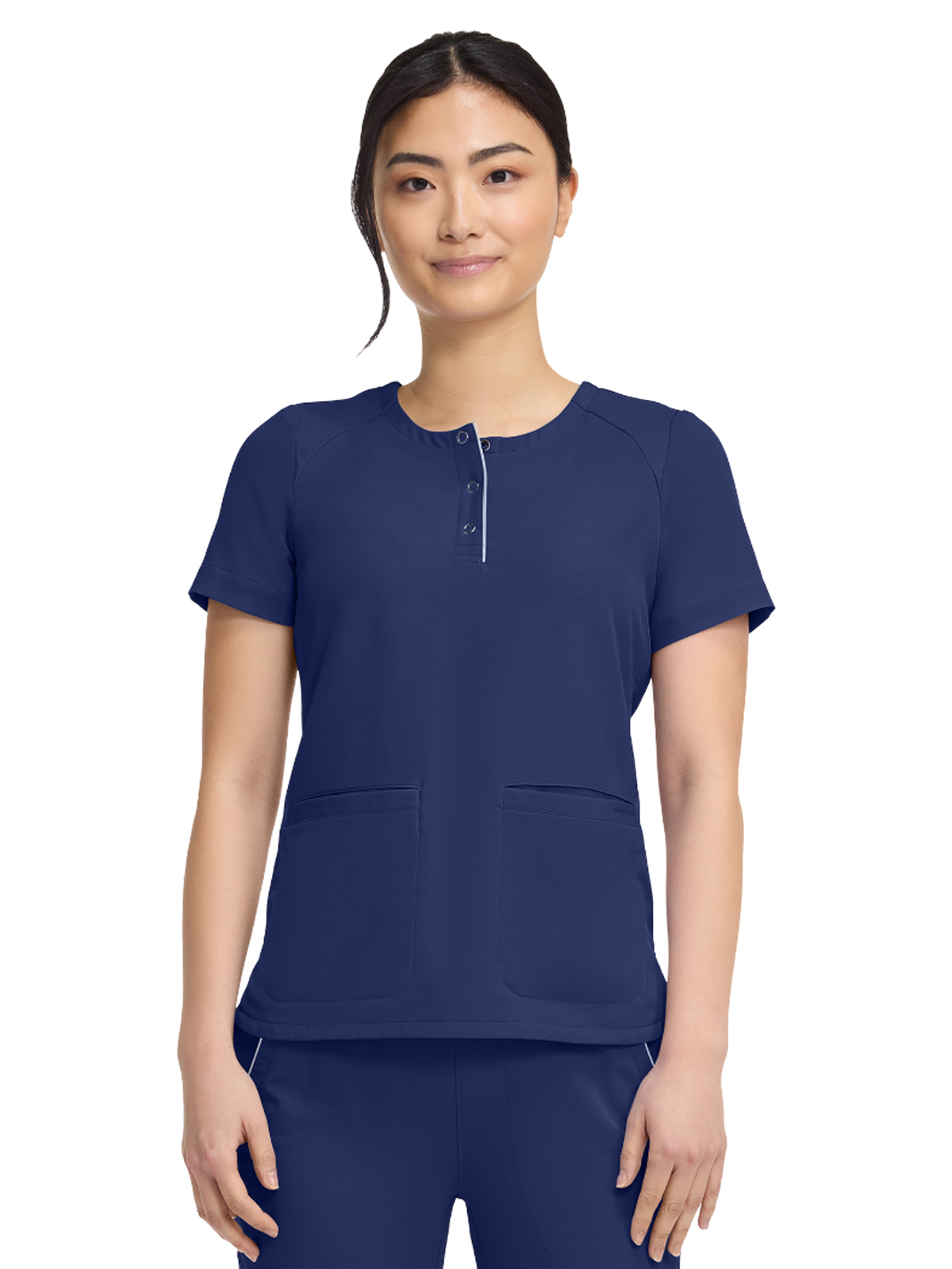 Healing Hands - 360 - Women's 3-Pocket Crew Neck Top 15
