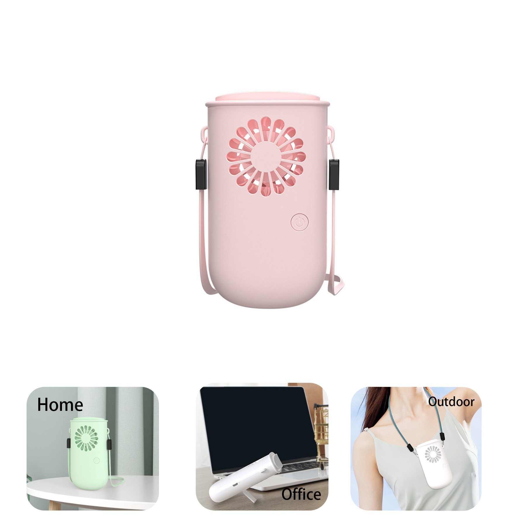 Personal Small Fan with 3-speed for Travel 2