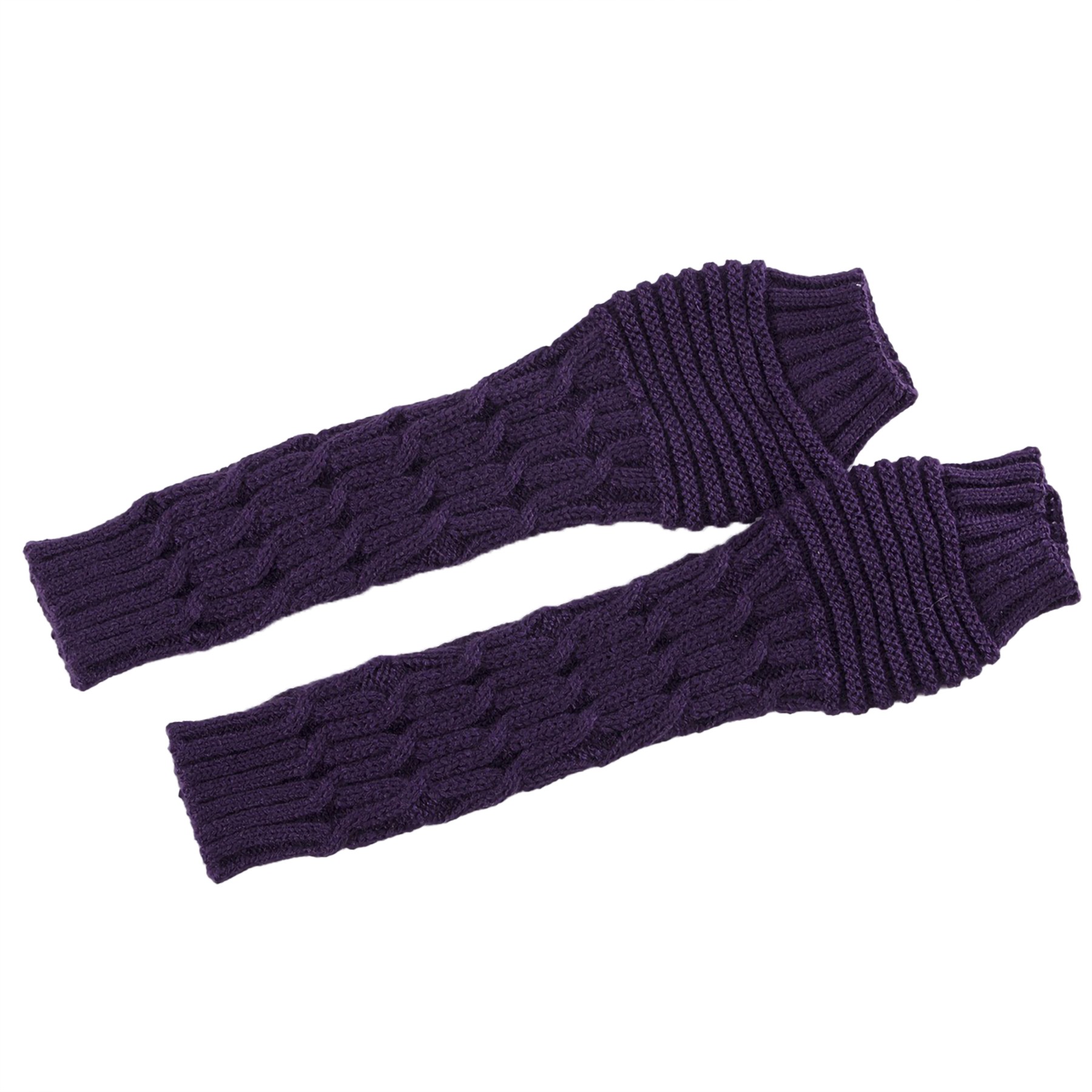 Knitted Fingerless Warmer Sleeves 5