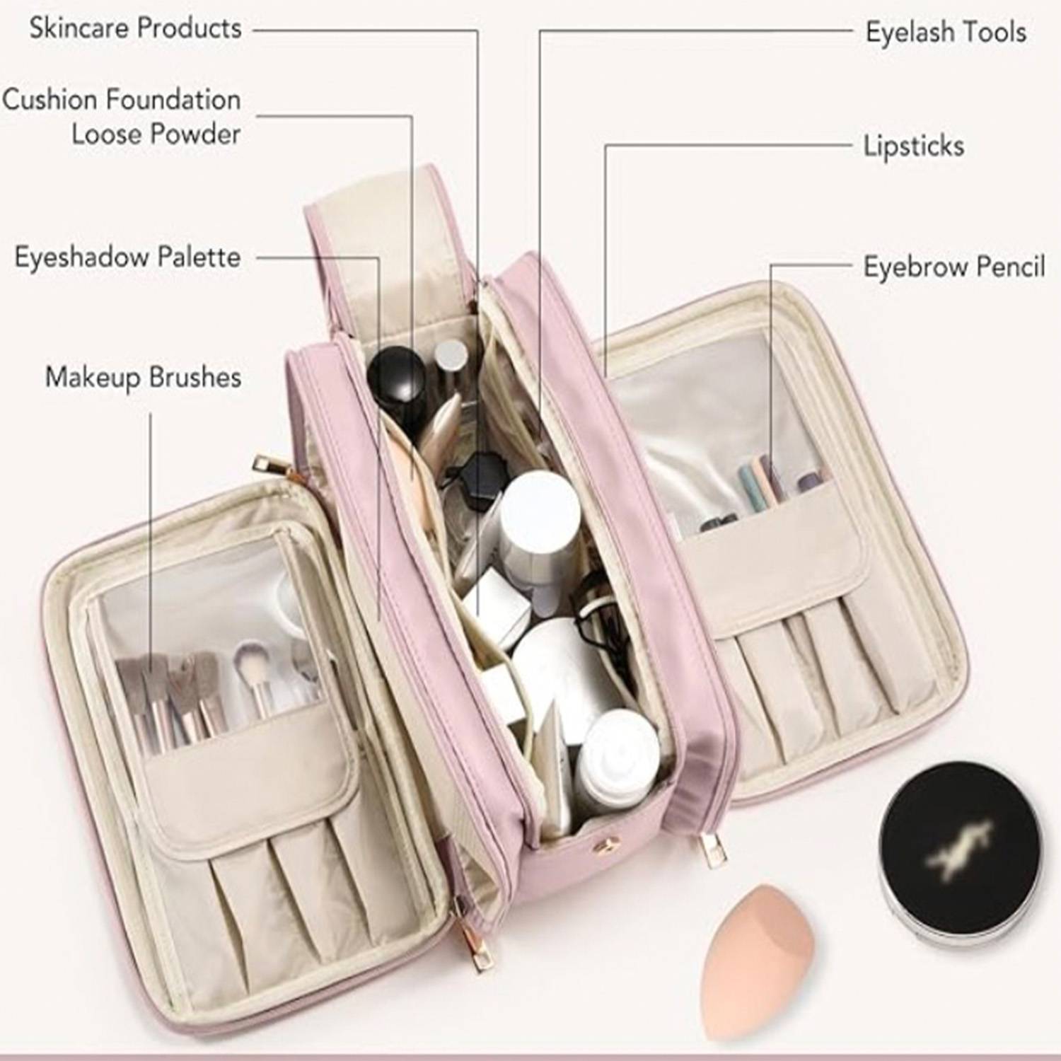Travel Makeup Bag 5