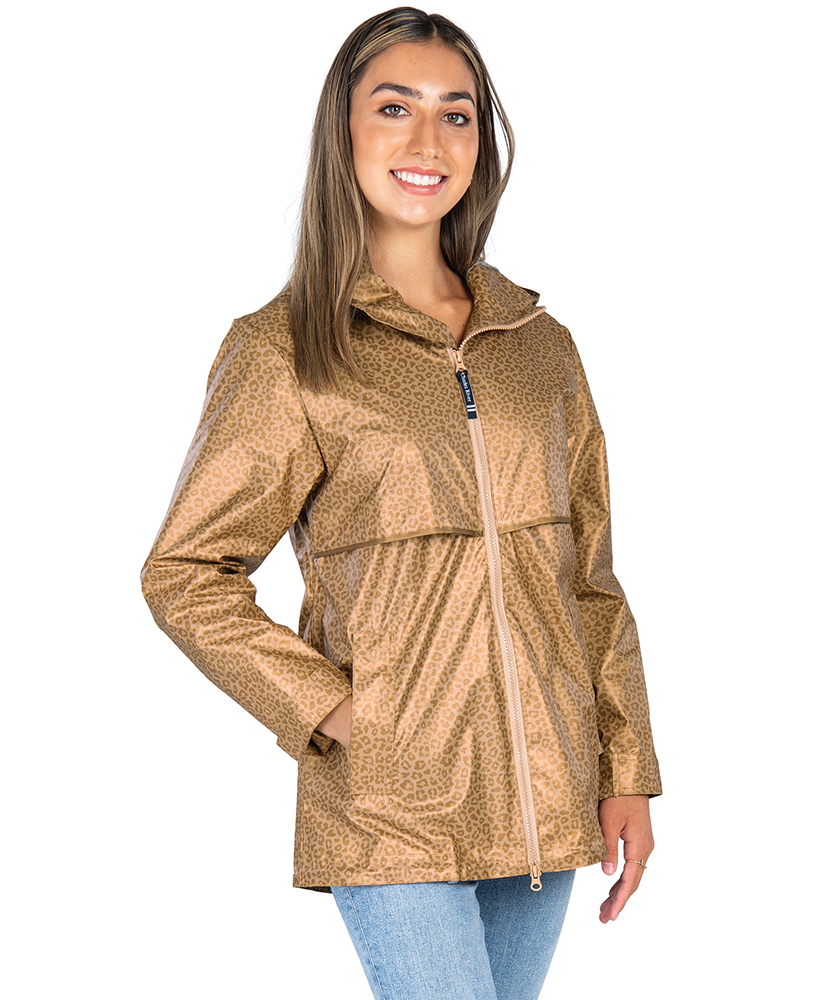 Women's Animal Print New Englander Rain Jacket